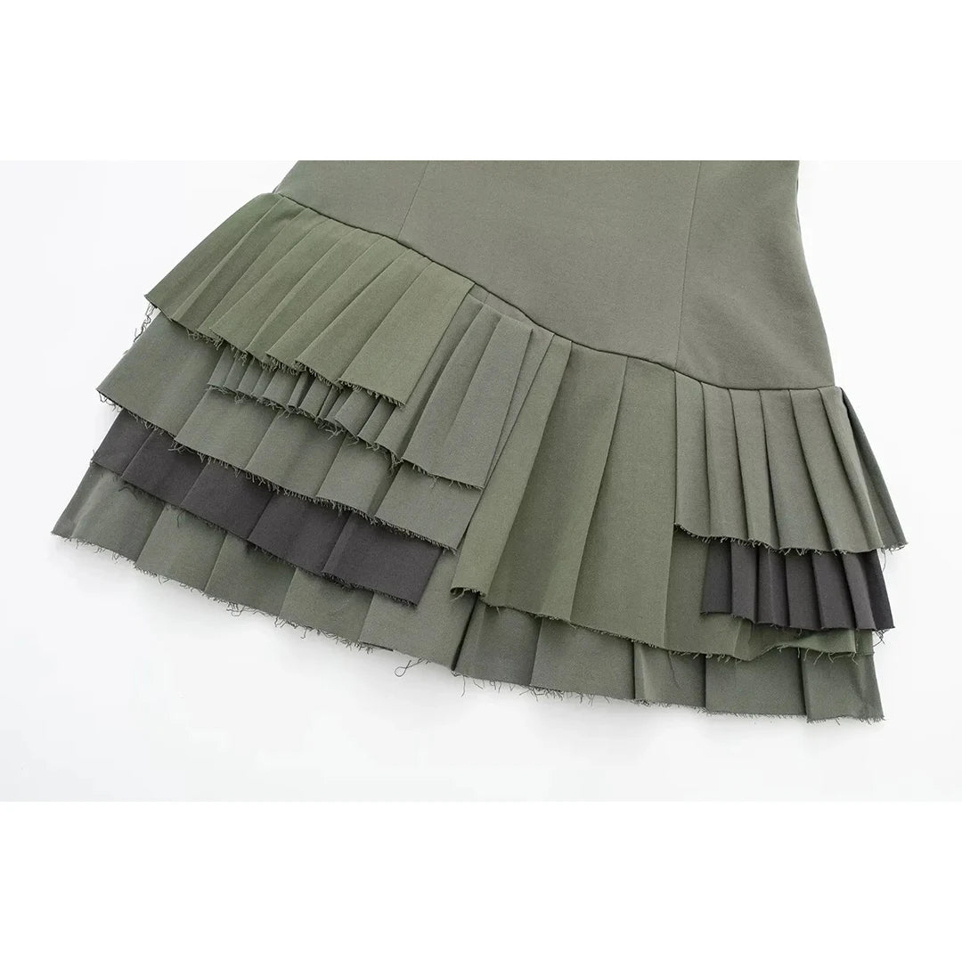 EXTREME PLEATED DRESS