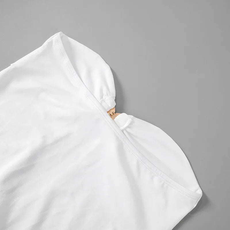 BANDEAU CUT-OUT DRESS