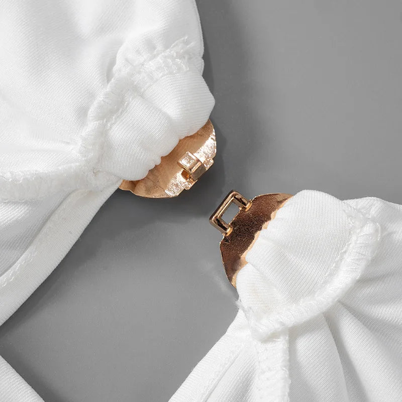 BANDEAU CUT-OUT DRESS