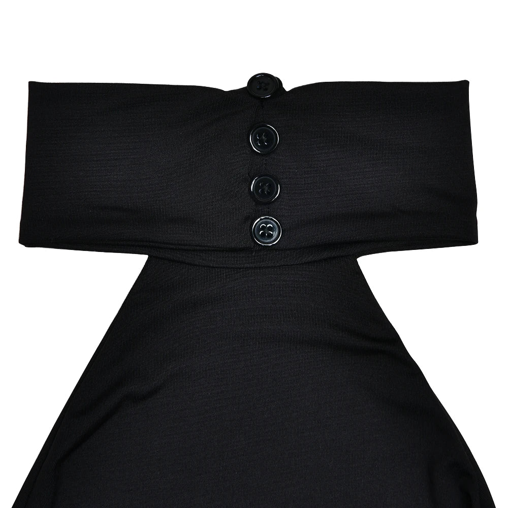 BACKLESS HALTER-NECK MAXI DRESS