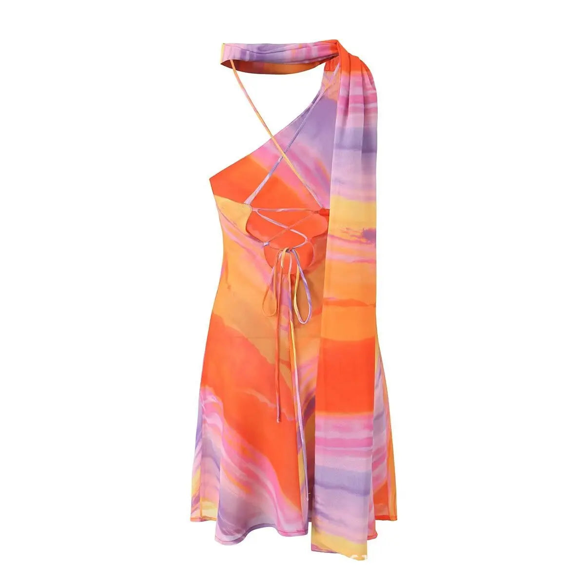 TIE-DYE CAMI DRESS